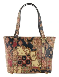 Scala SCB007 Toni Tuscany Zip Top Tote Bag