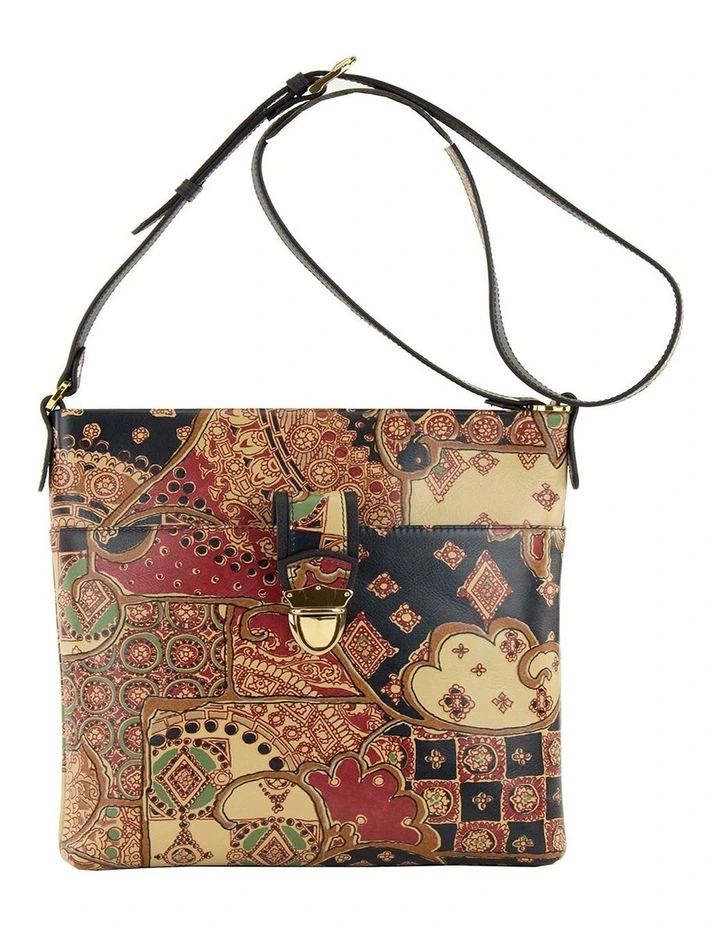 Scala SCB010 Lili Tuscany Zip Top Crossbody Bag 3 Scala SCB010 Lili Tuscany Zip Top Crossbody Bag