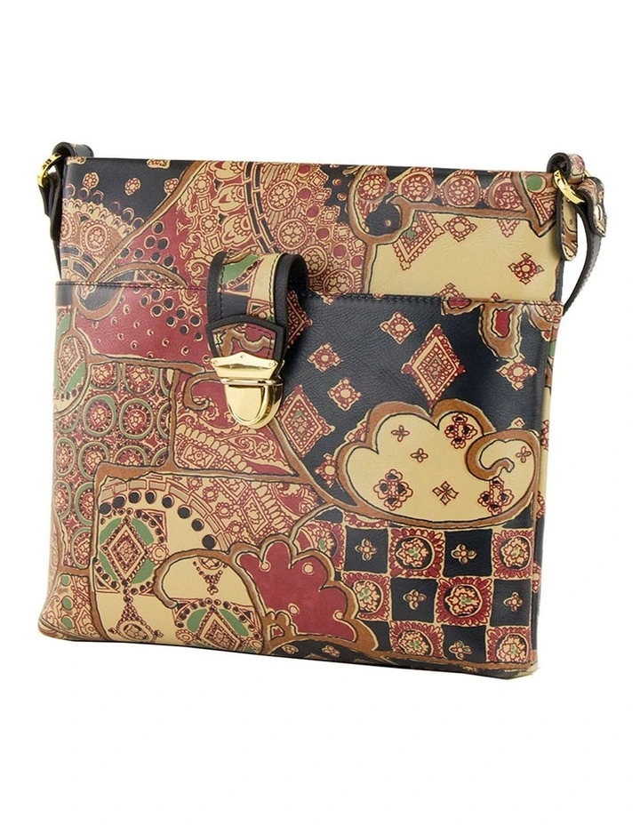 Scala SCB010 Lili Tuscany Zip Top Crossbody Bag 5 Scala SCB010 Lili Tuscany Zip Top Crossbody Bag - Image 3