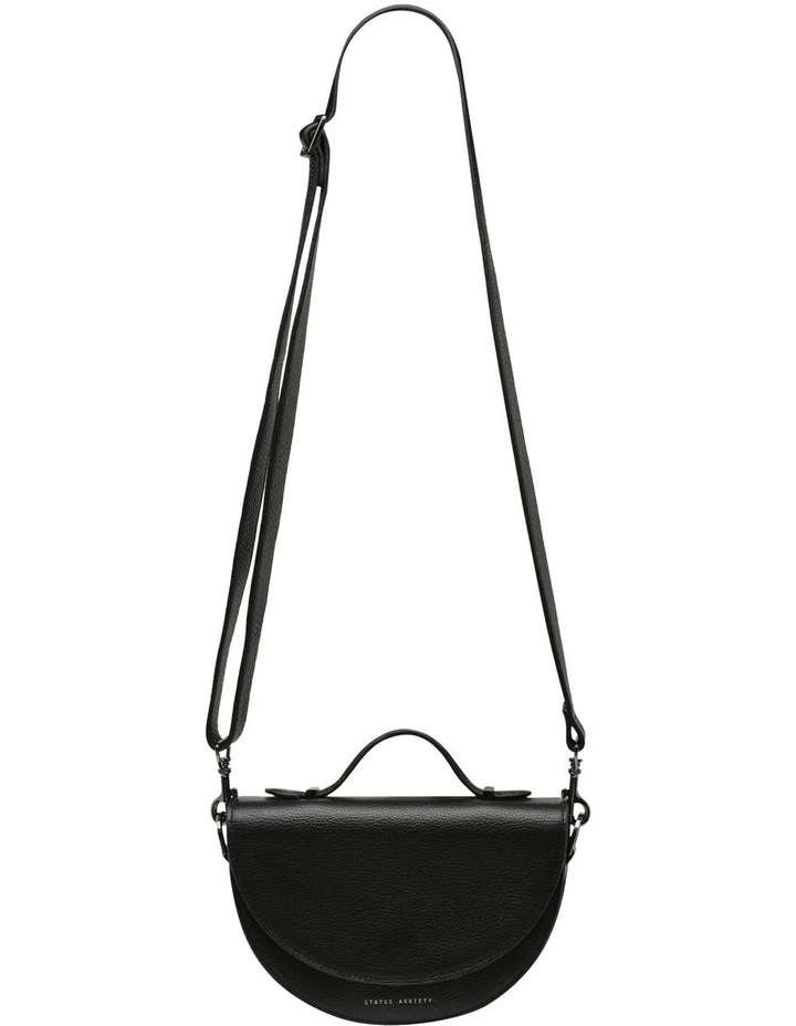 Status Anxiety All Nighter Black Saddle Crossbody Bag 5 Status Anxiety All Nighter Black Saddle Crossbody Bag - Image 3