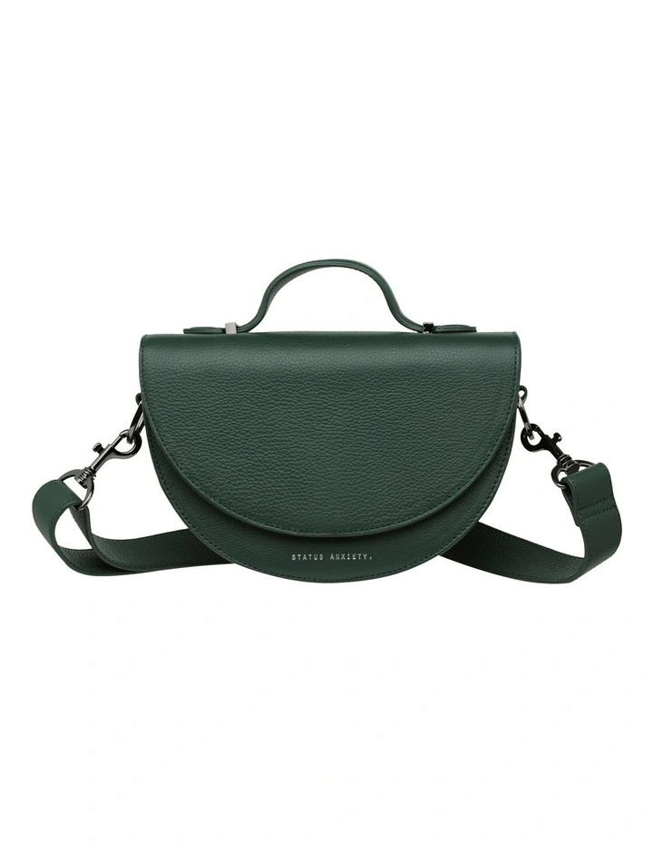 Status Anxiety All Nighter Green Saddle Crossbody Bag 3 Status Anxiety All Nighter Green Saddle Crossbody Bag