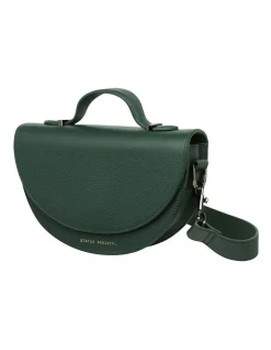 Status Anxiety All Nighter Green Saddle Crossbody Bag 12 Status Anxiety All Nighter Green Saddle Crossbody Bag -Mocha shop 849769120 5 720x928