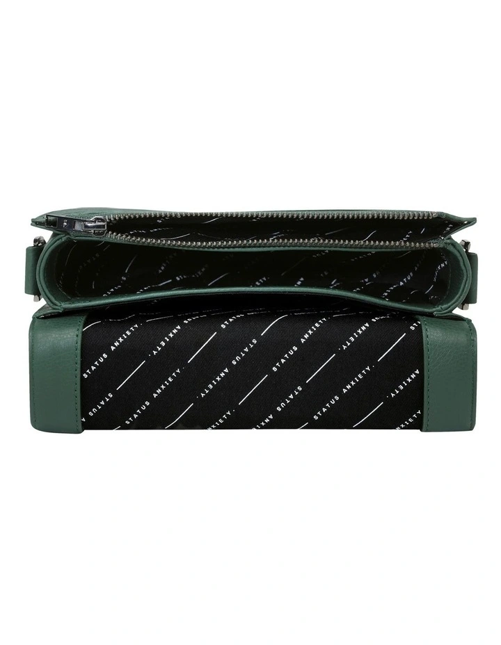Status Anxiety All Nighter Green Saddle Crossbody Bag 8 Status Anxiety All Nighter Green Saddle Crossbody Bag - Image 6