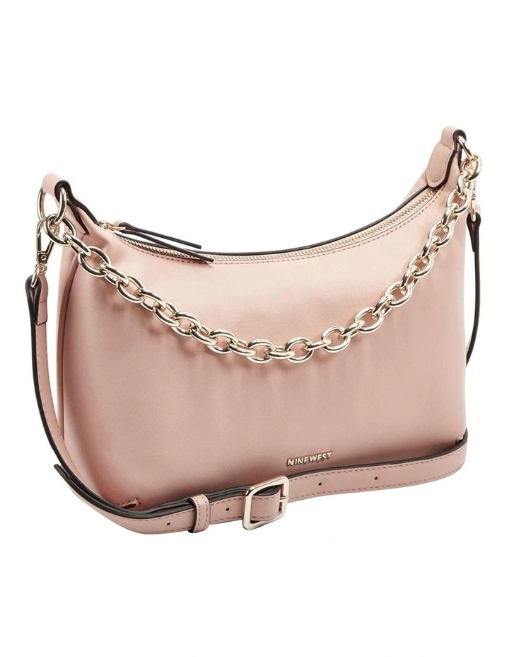 Nine West Ronnie Pink Zip Top Shoulder Bag 5 Nine West Ronnie Pink Zip Top Shoulder Bag - Image 3