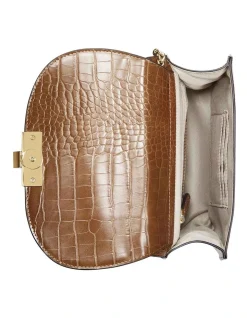Nine West Torin Caramel Saddle Crossbody Bag -Mocha shop 860126320 4 720x928