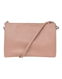 Mocha Triple Jessie Blush Crossbody Bag