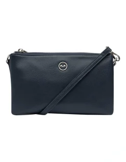Mocha Mini Navy Triple Jessie Bag