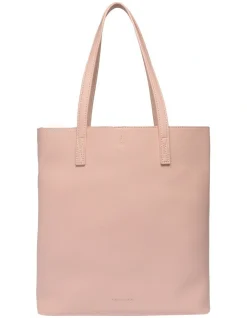 Mocha Donna Simple Blush Tote Bag