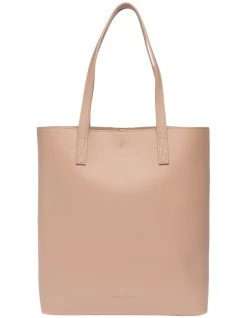 Mocha Donna Simple Taupe Tote Bag
