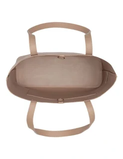 Mocha Donna Simple Taupe Tote Bag -Mocha shop 860768560 5 720x928