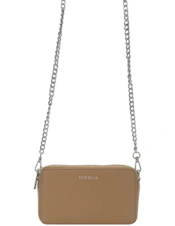 Mocha Mini Leather Chain Crossbody Bag Tan 9 Mocha Mini Leather Chain Crossbody Bag Tan -Mocha shop 860771170 4 720x928