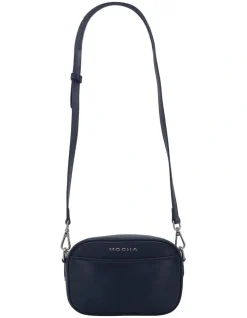 Mocha Petite Leather Crossbody Bag Black 7 Mocha Petite Leather Crossbody Bag Black -Mocha shop 860772520 3 720x928