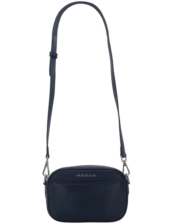 Mocha Petite Leather Crossbody Bag Black 5 Mocha Petite Leather Crossbody Bag Black - Image 3