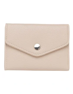 Mocha Phoebe Beige Pink Mini Wallet