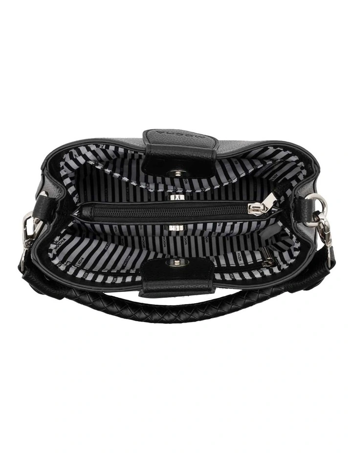 Mocha Amanda Black Mini Bucket Bag 7 Mocha Amanda Black Mini Bucket Bag - Image 5