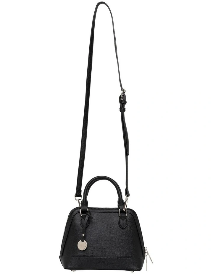 Mocha Camelia Black Top Handle Crossbody Bag 4 Mocha Camelia Black Top Handle Crossbody Bag - Image 2