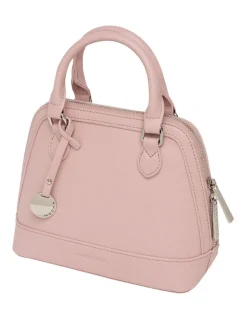 Mocha Camelia Blush Top Handle Crossbody Bag -Mocha shop 860777110 4 720x928