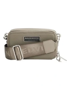 Nakedvice The Lexie Sage/Silver Crossbody Bag