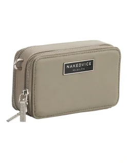 Nakedvice The Lexie Sage/Silver Crossbody Bag -Mocha shop 863184610 6 720x928
