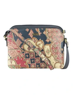 Scala Germain Tuscany Zip Top Crossbody Bag