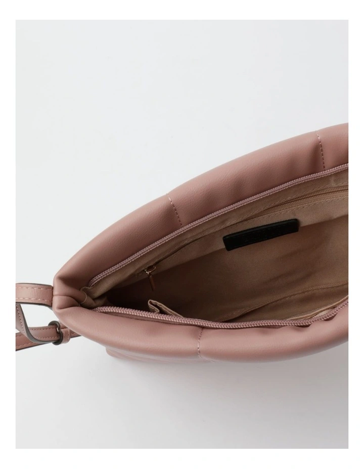 Basque Ava Zip Top Crossbody Bag In Pink 6 Basque Ava Zip Top Crossbody Bag In Pink - Image 4