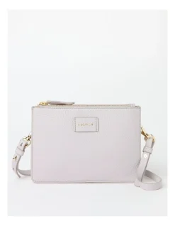 Marcs Mariah Multi Gusset Crossbody Bag In Lavender