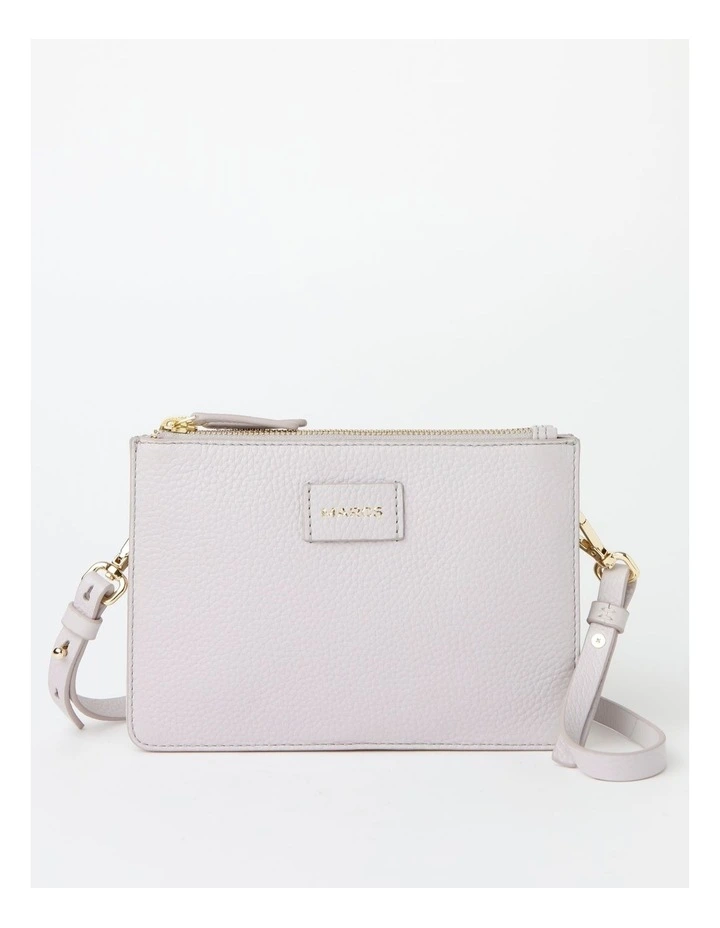 Marcs Mariah Multi Gusset Crossbody Bag In Lavender 3 Marcs Mariah Multi Gusset Crossbody Bag In Lavender