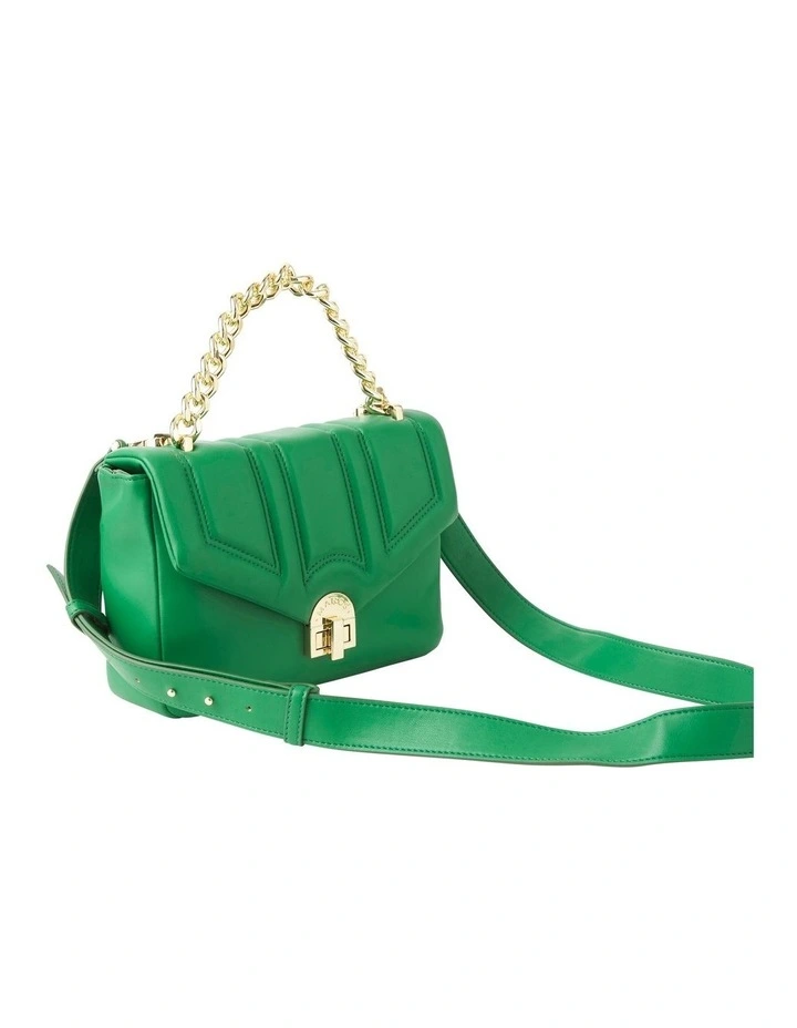 Marcs Jae Turn Lock Green Bag 6 Marcs Jae Turn Lock Green Bag - Image 4