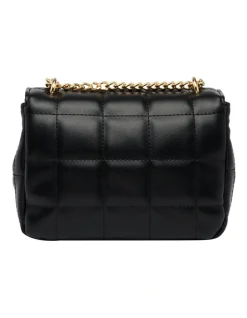 Mocha Mini Vera Black Quilted Crossbody Bag -Mocha shop 887463910 4 720x928