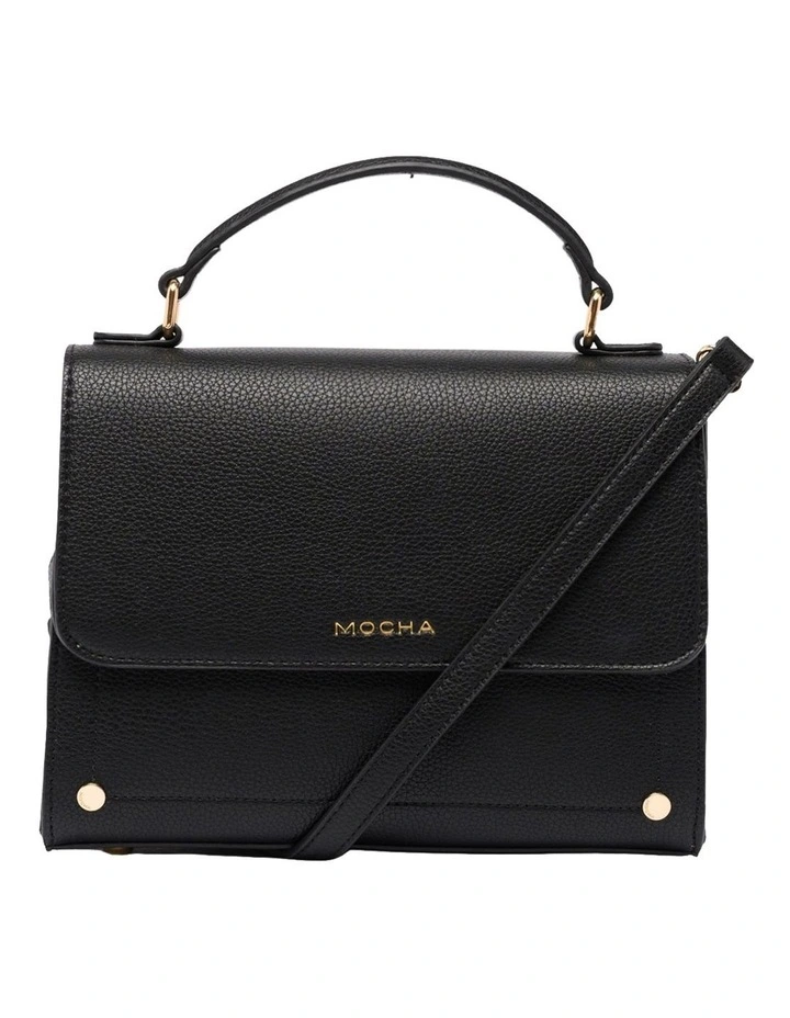 Mocha Sienna Stud Black Crossbody 3 Mocha Sienna Stud Black Crossbody