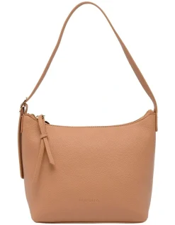 Mocha Becky Tan Mini Hobo Bag