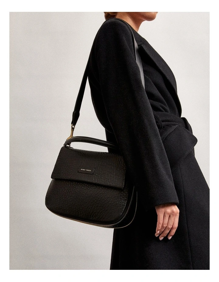 Deadly Ponies Mr Caiman Twist Shoulder Bag In Black 6 Deadly Ponies Mr Caiman Twist Shoulder Bag In Black - Image 4