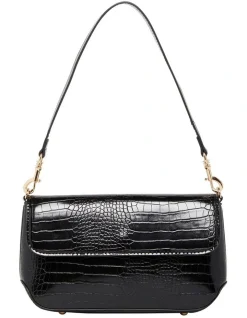 1978W Simone Black Shoulder Bag