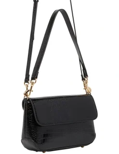 1978W Simone Black Shoulder Bag -Mocha shop 892719190 3 720x928