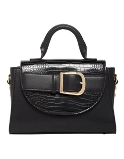 1978W Simone Top Handle Black Bag