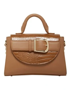 1978W Simone Top Handle Caramel Bag