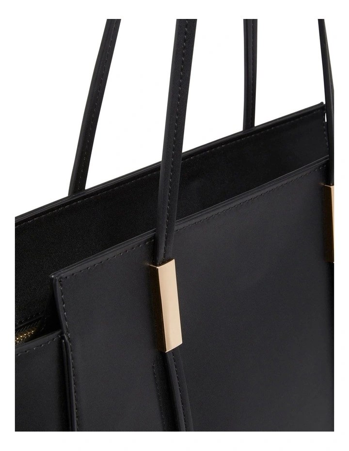 1978W Prim Black Tote Bag 6 1978W Prim Black Tote Bag - Image 4