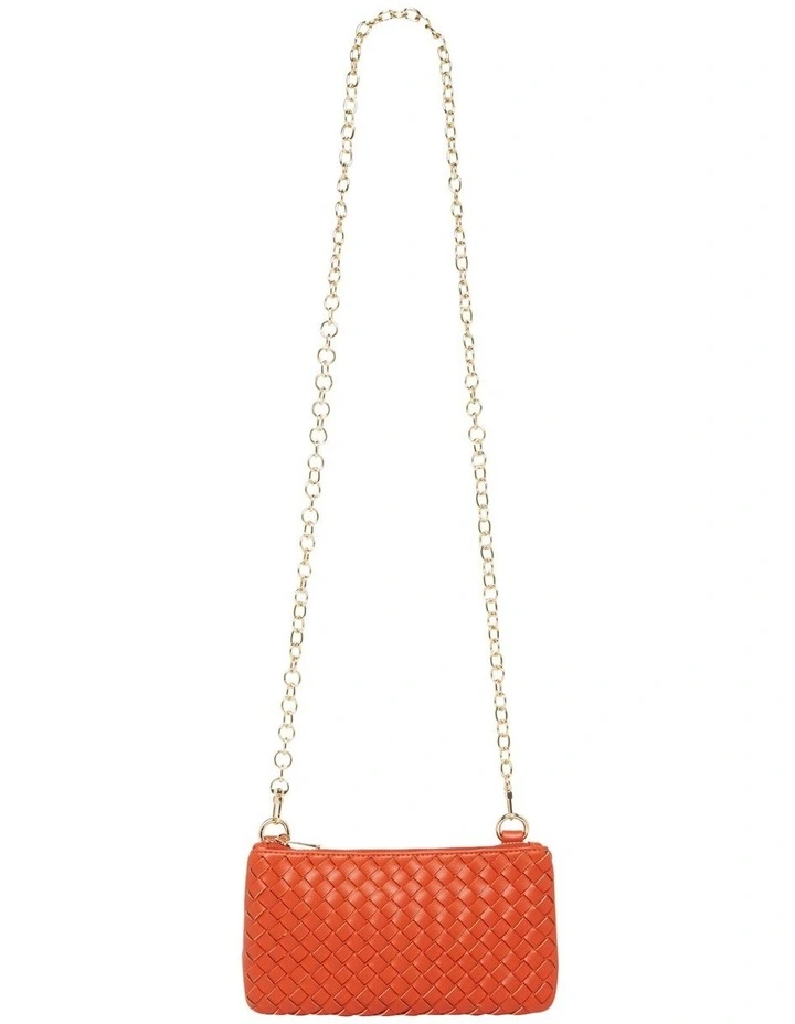 1978W Nina Orange Clutch 4 1978W Nina Orange Clutch - Image 2