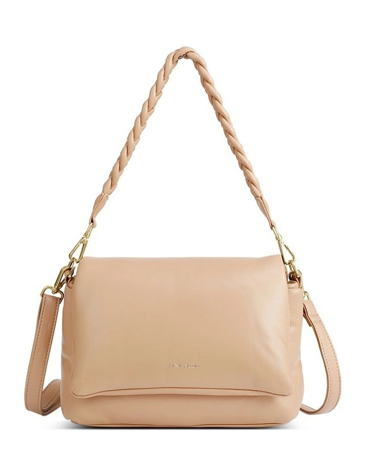 Pixie Mood Bubbly Sand Flapover Shoulder Bag 3 Pixie Mood Bubbly Sand Flapover Shoulder Bag