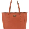 Cellini Sport Jodie Brick Orange Zip Top Tote Bag 2 Cellini Sport Jodie Brick Orange Zip Top Tote Bag -Mocha shop 896237740 1 720x928