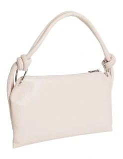 Calvin Klein Roped Faux Leather Crossbody Bag In Pale Pink -Mocha shop 897675310 3 720x928