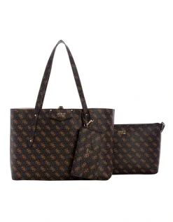 Guess Eco Brenton Brown Reversible Tote Bag -Mocha shop 897690160 5 720x928