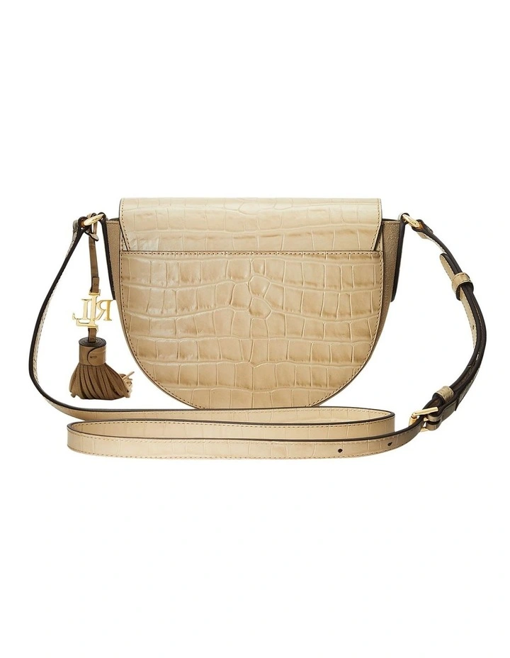 Lauren Ralph Lauren Witley 20 Parchment Saddle Crossbody Bag 5 Lauren Ralph Lauren Witley 20 Parchment Saddle Crossbody Bag - Image 3