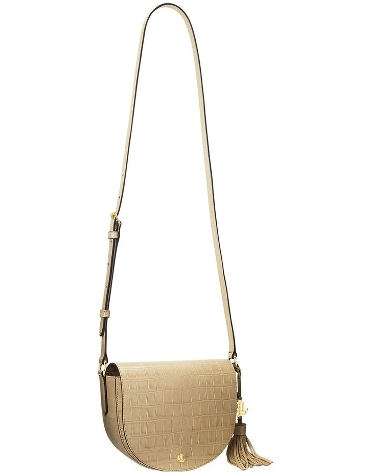 Lauren Ralph Lauren Witley 20 Parchment Saddle Crossbody Bag 6 Lauren Ralph Lauren Witley 20 Parchment Saddle Crossbody Bag - Image 4