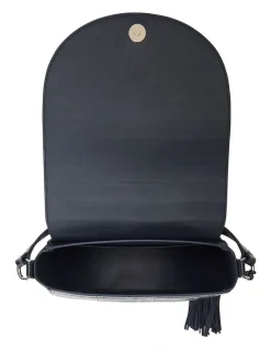 Lauren Ralph Lauren Witley 20 Lauren Navy Saddle Crossbody Bag -Mocha shop 898089400 5 720x928