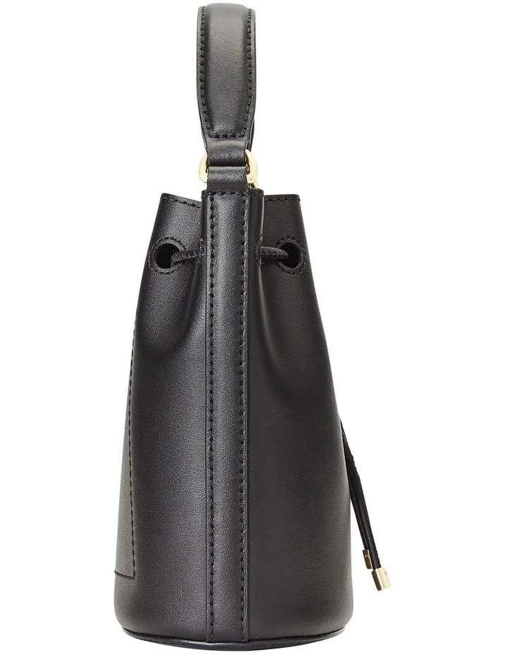 Lauren Ralph Lauren Andie 15 Black Bucket Shoulder Bag 5 Lauren Ralph Lauren Andie 15 Black Bucket Shoulder Bag - Image 3