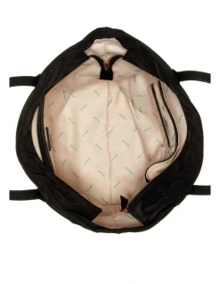 Guess Eco Gemma Black Zip Top Tote Bag 8 Guess Eco Gemma Black Zip Top Tote Bag -Mocha shop 898171030 3 720x928