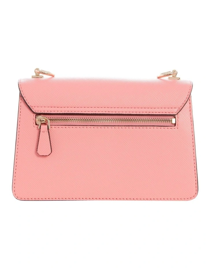 Guess Alexie Pink Flapover Crossbody Bag 4 Guess Alexie Pink Flapover Crossbody Bag - Image 2
