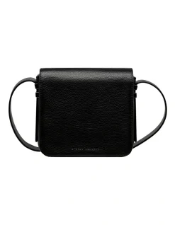 Status Anxiety Want To Believe Black Flapover Crossbody Bag