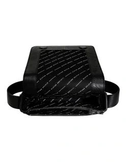 Status Anxiety Want To Believe Black Flapover Crossbody Bag -Mocha shop 898370740 6 720x928